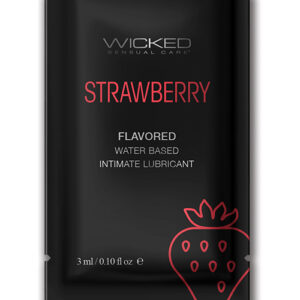 Shop Wicked Sensual Care Waterbased Lubricant - .1 oz Strawberry online