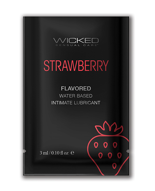 Shop Wicked Sensual Care Waterbased Lubricant - .1 oz Strawberry online
