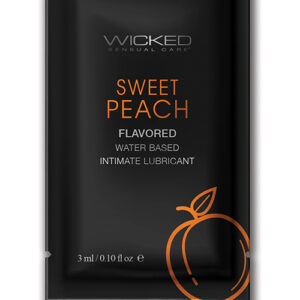 Shop Wicked Sensual Care Waterbased Lubricant - .1 oz Sweet Peach online