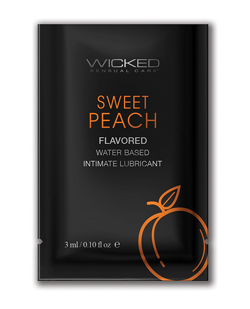 Shop Wicked Sensual Care Waterbased Lubricant - .1 oz Sweet Peach online