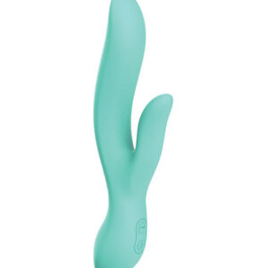Shop Wild Pop Vibe Molly Rabbit Dual Vibrator - Aqua online