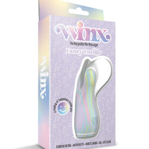 Shop WINX Fancy Flutter Squishy Silicone Vibrator - Multi-Color online