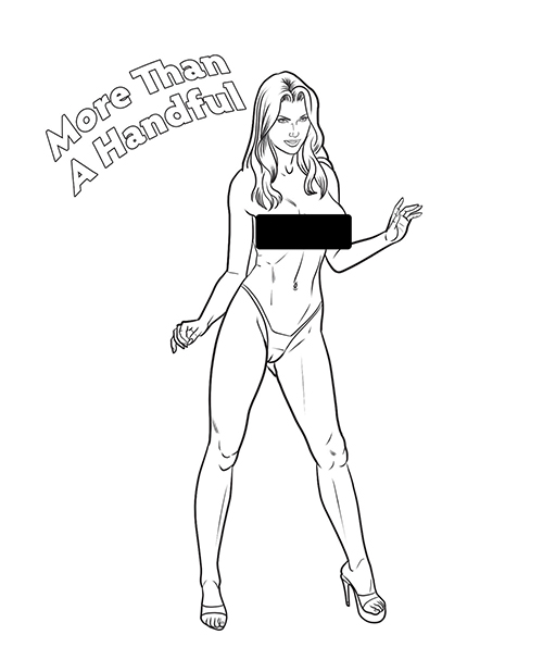 Buy Wood Rocket Wood Rocket Boobs Adult Coloring Book