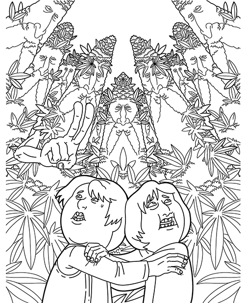 Shop Wood Rocket The Lord of the Smoke Rings Coloring Book