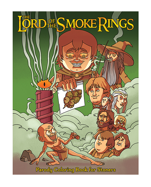 Shop Wood Rocket The Lord of the Smoke Rings Coloring Book online