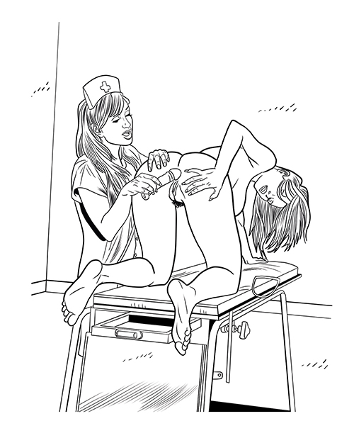 Order Wood Rocket XXX Nurses Coloring Book online
