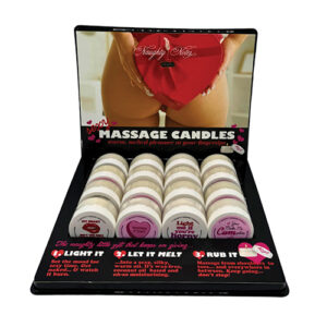 Shop Valentines Massage Candles Prepack Tray - Display of 16 online
